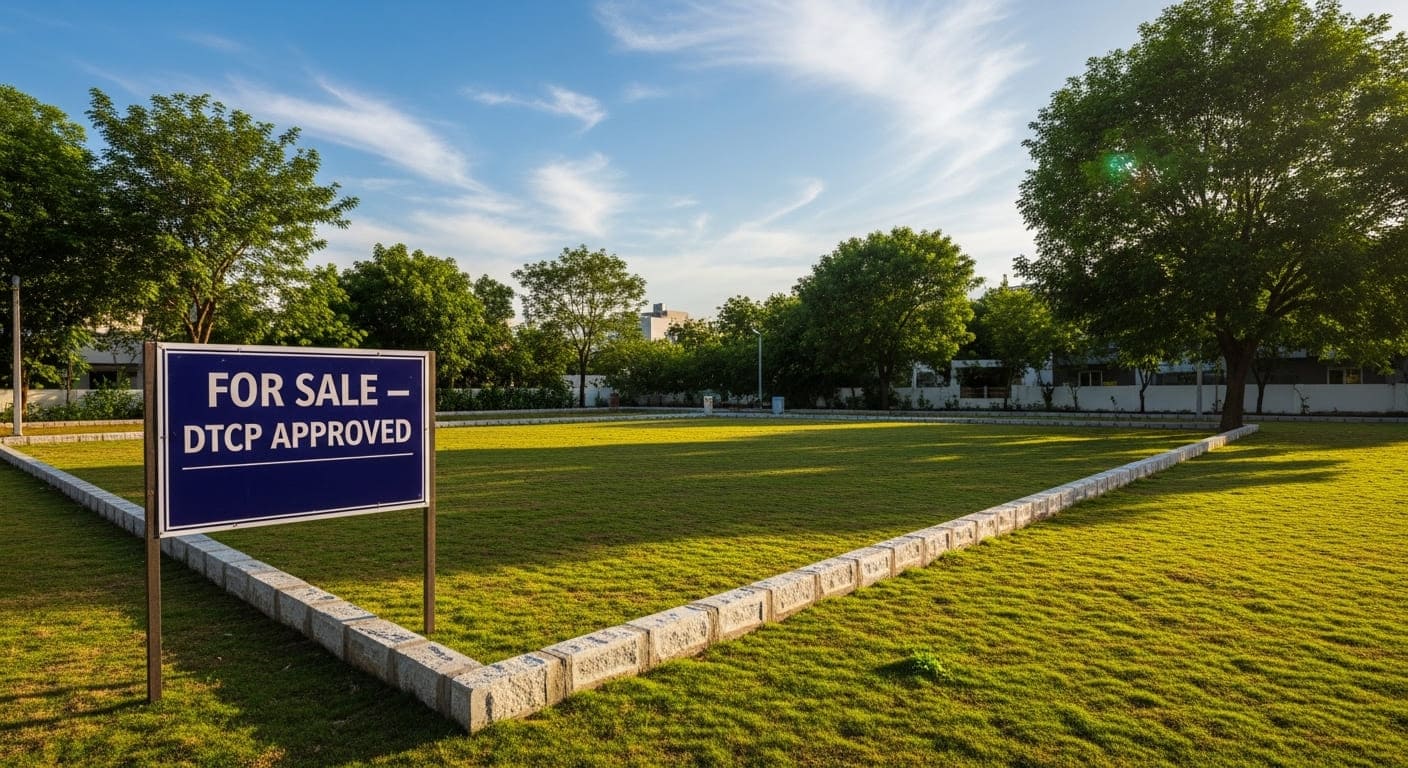 DTCP Approved Open Plots in sangareddy, Hyderabad. Benefits, Legal Checks & Buying Guide.