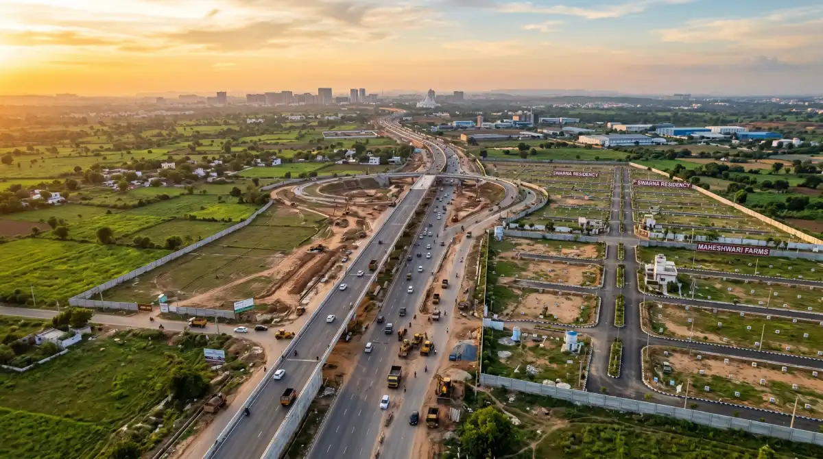 RRR Hyderabad Real Estate Plots Set for Major Growth by 2029