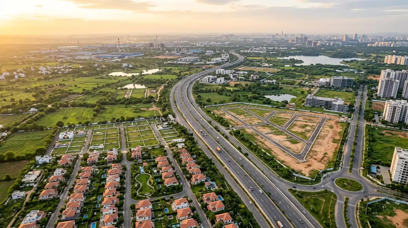 Premium Villa & Open Plots in Hyderabad Growth Corridors